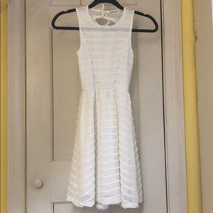 FREE when Bundled! White Mesh Dress